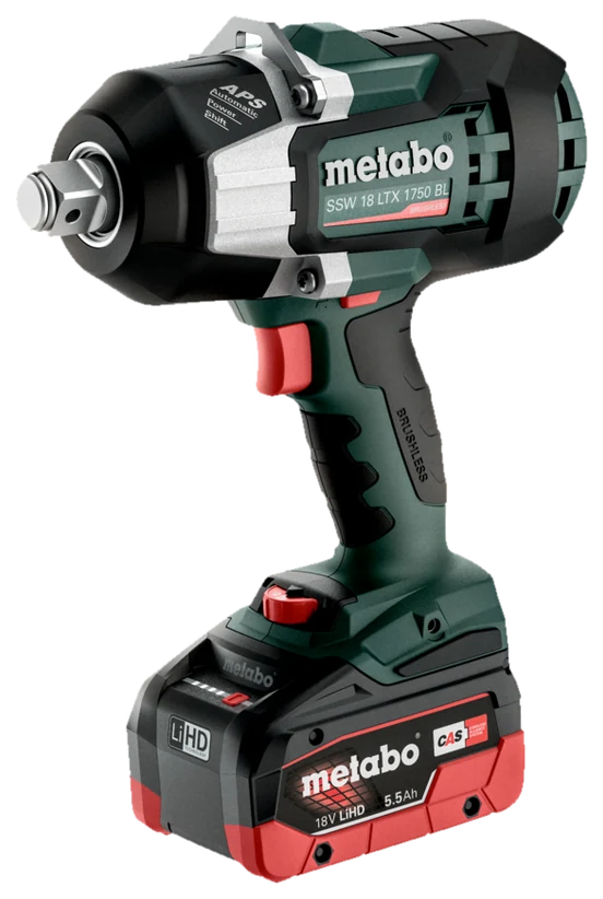 Metabo SSW 18 LTX 1750 BL, مفتاح ربط صدمي (شد بوكسات) (Impact Wrench)
