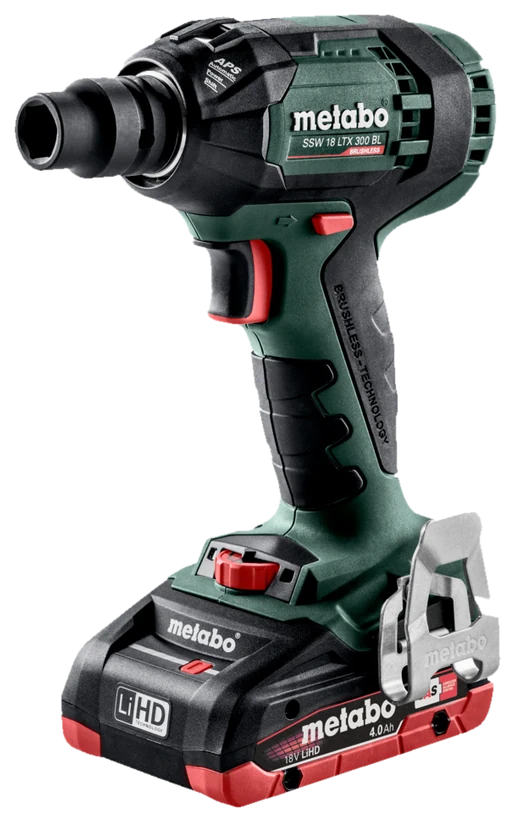 Metabo SSW 18 LTX 300 BL, مفتاح ربط صدمي (شد بوكسات) (Impact Wrench)