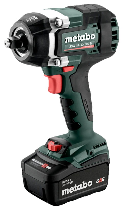 Metabo SSW 18 LTX 800 BL, مفتاح ربط صدمي (شد بوكسات) (Impact Wrench)